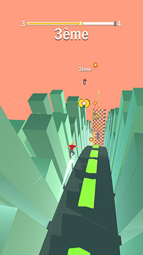 Gameplay of the Cable swing for Android phone or tablet.