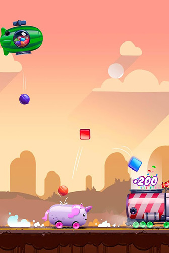 Gameplay of the Candy bounce for Android phone or tablet.