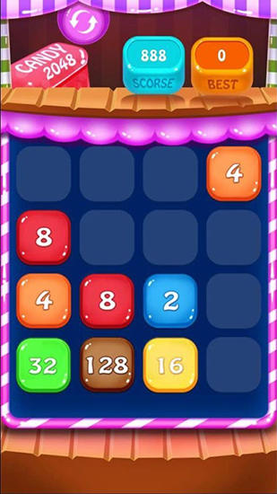 Full version of Android apk app Candy 2048 for tablet and phone.