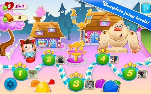 Full version of Android apk app Candy crush: Soda saga for tablet and phone.