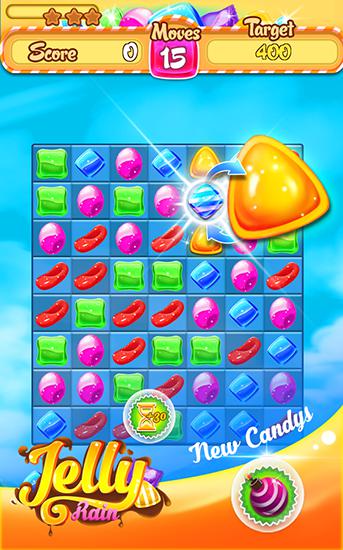 Full version of Android apk app Candy jelly rain: Mania for tablet and phone.