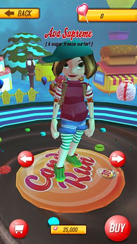 Full version of Android apk app Candy run 3D for tablet and phone.