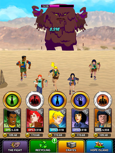 Gameplay of the Captain Planet: Gaia guardians for Android phone or tablet.