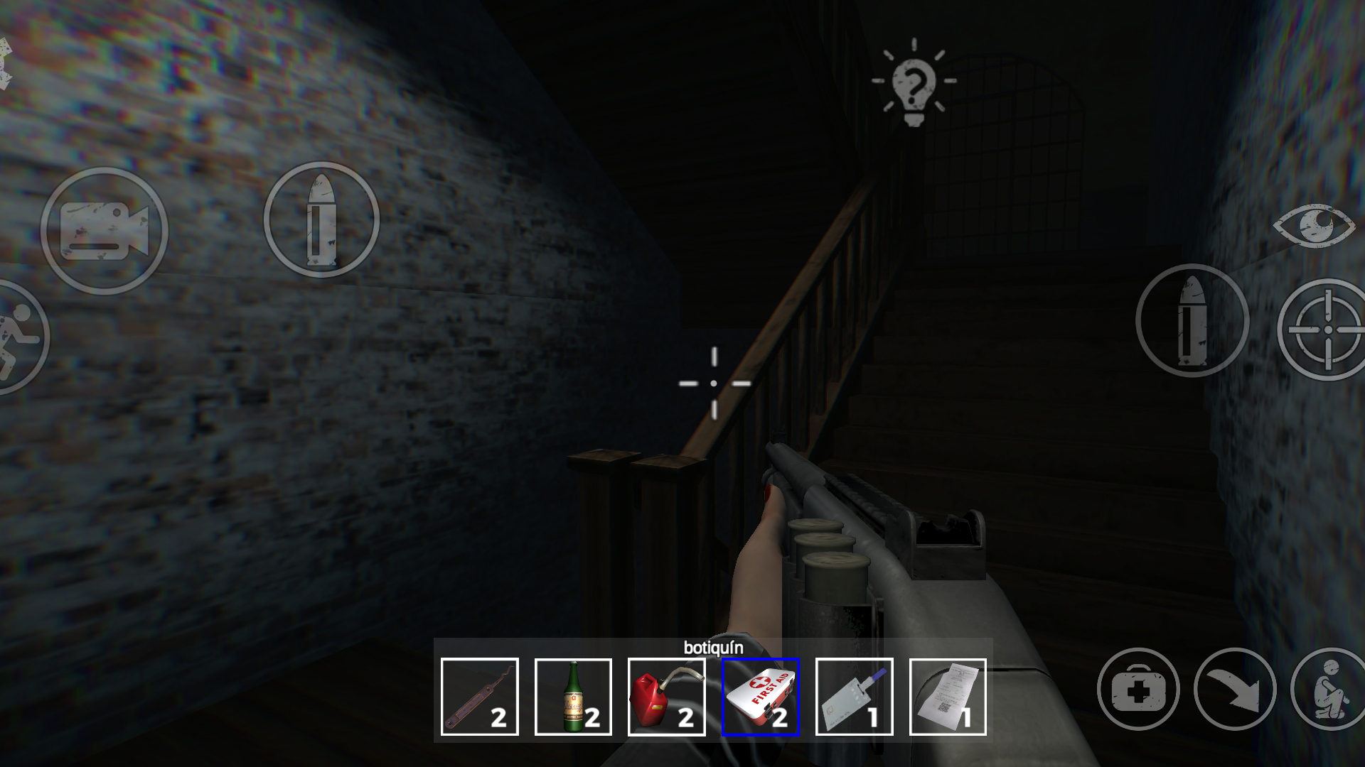 Gameplay of the Captivity Horror Multiplayer for Android phone or tablet.