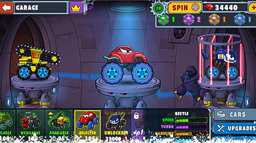 Gameplay of the Car eats car multiplayer for Android phone or tablet.