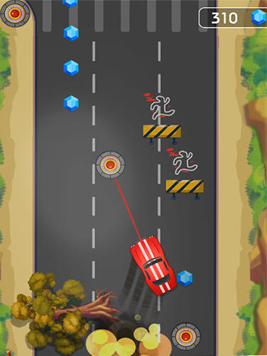 Gameplay of the Car hook: Mad drift for Android phone or tablet.