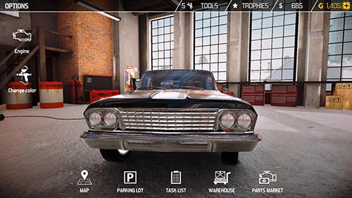 Gameplay of the Car mechanic simulator 18 for Android phone or tablet.