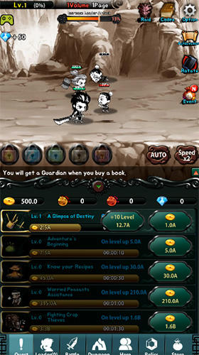 Gameplay of the Cartoon dungeon: Rise of the indie games for Android phone or tablet.