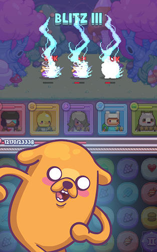 Gameplay of the Cartoon network match land for Android phone or tablet.