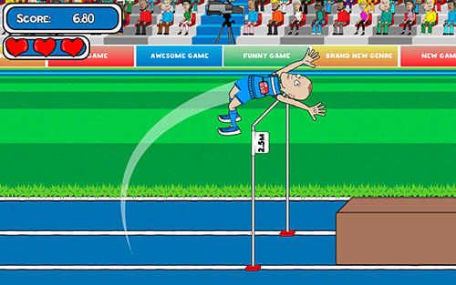 Gameplay of the Cartoon sports: Summer games for Android phone or tablet.
