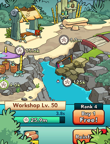 Gameplay of the Castaway cove for Android phone or tablet.