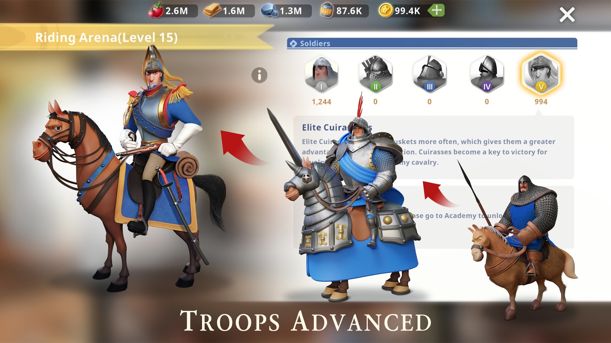 Gameplay of the Castle Empire for Android phone or tablet.