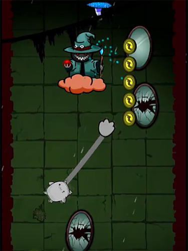 Gameplay of the Cat in the tower for Android phone or tablet.