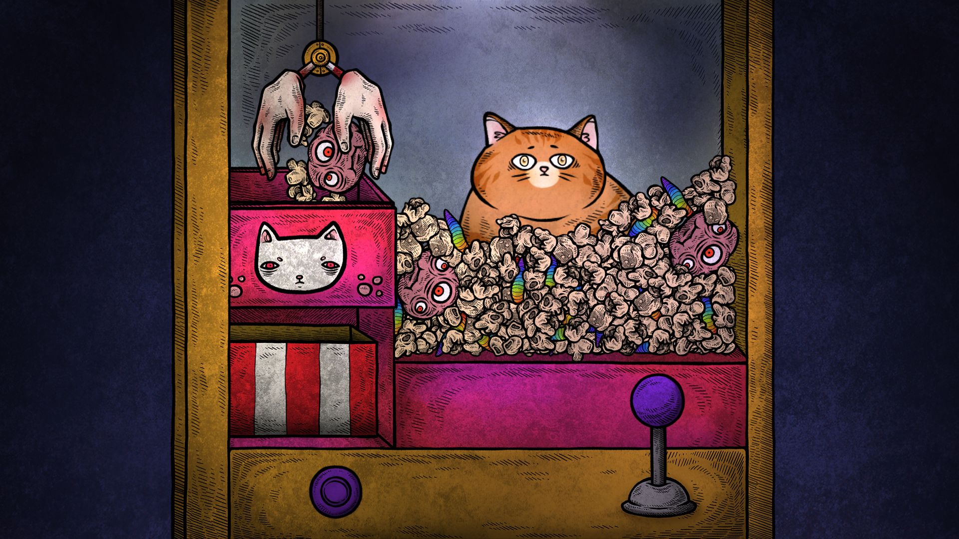 Gameplay of the Cat Museum for Android phone or tablet.