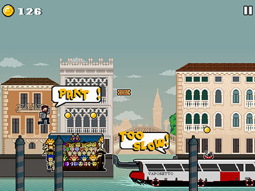 Gameplay of the Catch the bus for Android phone or tablet.
