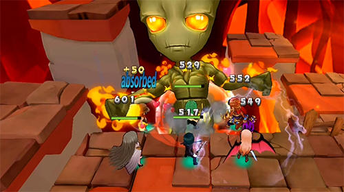 Gameplay of the Chibi heroes for Android phone or tablet.