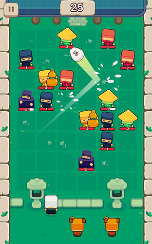 Gameplay of the Chicken attack: Takeo's call for Android phone or tablet.