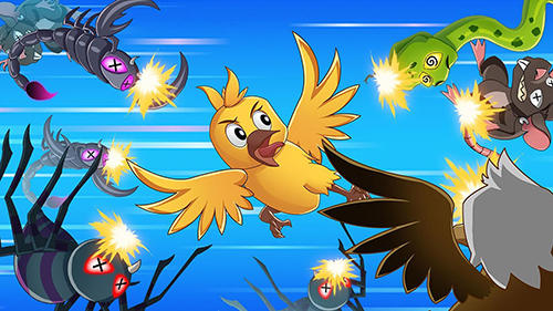 Gameplay of the Choppi bird for Android phone or tablet.