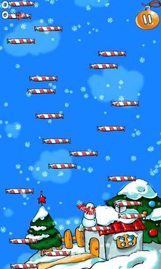 Full version of Android apk app Christmas snowman jump for tablet and phone.