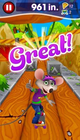 Full version of Android apk app Chuck E.Cheese's: Skate universe for tablet and phone.