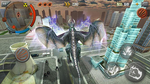 Gameplay of the City smasher for Android phone or tablet.