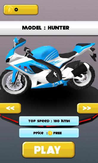 Full version of Android apk app City moto traffic racer for tablet and phone.