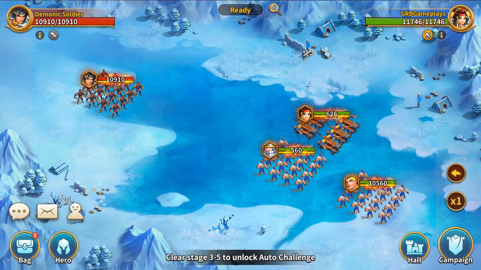 Gameplay of the Civilization Founder for Android phone or tablet.