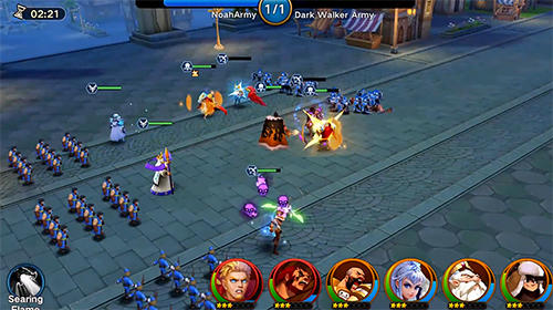 Gameplay of the Clash of crown for Android phone or tablet.