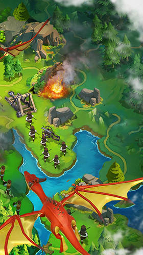 Gameplay of the Clash of kings 2: Rise of dragons for Android phone or tablet.