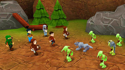 Gameplay of the Clash of might and magic for Android phone or tablet.