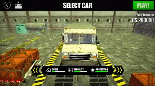 Full version of Android apk app Clash of cars: Death racing for tablet and phone.