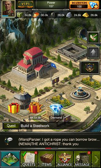 Full version of Android apk app Clash of commanders: Iron tides for tablet and phone.