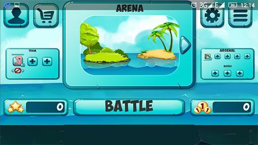 Full version of Android apk app Clash of worms for tablet and phone.