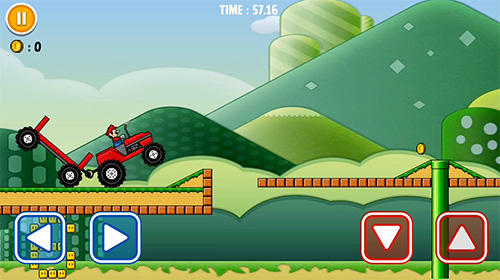 Gameplay of the Classic super bros driver: Best trucker for Android phone or tablet.