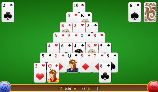 Full version of Android apk app Classic pyramid solitaire for tablet and phone.