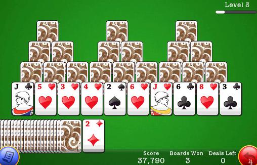 Full version of Android apk app Classic tri peaks solitaire for tablet and phone.