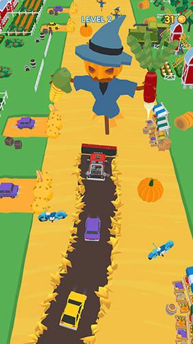 Gameplay of the Clean road for Android phone or tablet.
