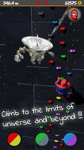 Gameplay of the Climb the wall for Android phone or tablet.