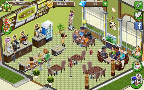 Full version of Android apk app Coffee shop: Cafe business sim for tablet and phone.