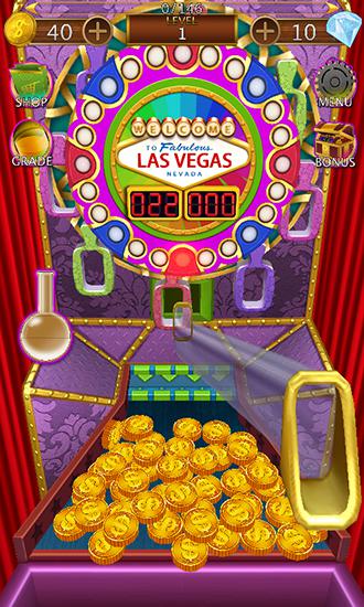 Full version of Android apk app Coin dozer: Las Vegas trip for tablet and phone.