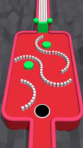 Gameplay of the Color hole 3D for Android phone or tablet.