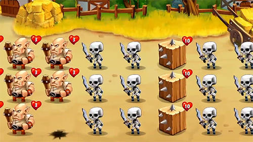 Gameplay of the Color knights for Android phone or tablet.