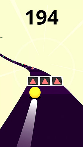 Gameplay of the Color road! for Android phone or tablet.