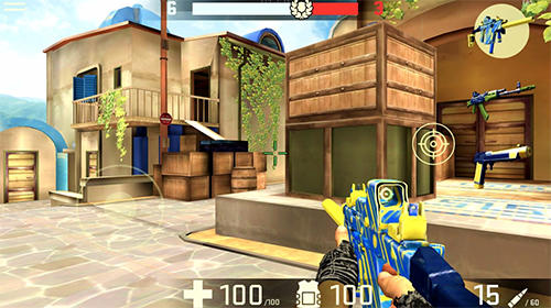 Gameplay of the Combat assault: FPP shooter for Android phone or tablet.