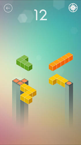 Gameplay of the Contact: Connect blocks for Android phone or tablet.