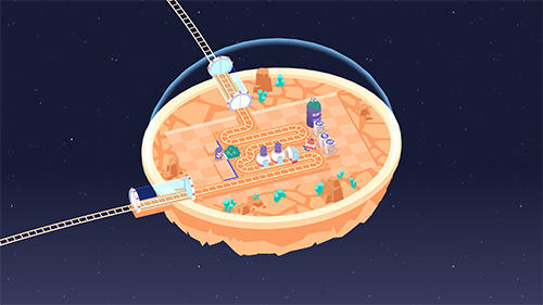 Gameplay of the Cosmic express for Android phone or tablet.