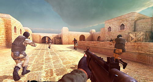 Gameplay of the Counter terrorist 2: Gun strike for Android phone or tablet.