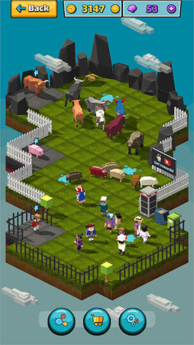 Gameplay of the Cow pig run for Android phone or tablet.