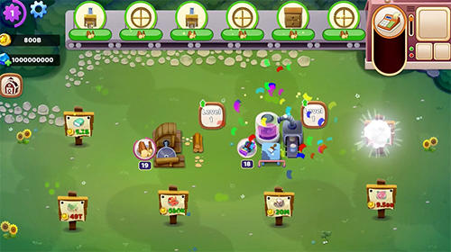 Gameplay of the Craftory: Idle factory and home design for Android phone or tablet.