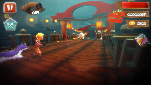 Gameplay of the Crashland heroes for Android phone or tablet.